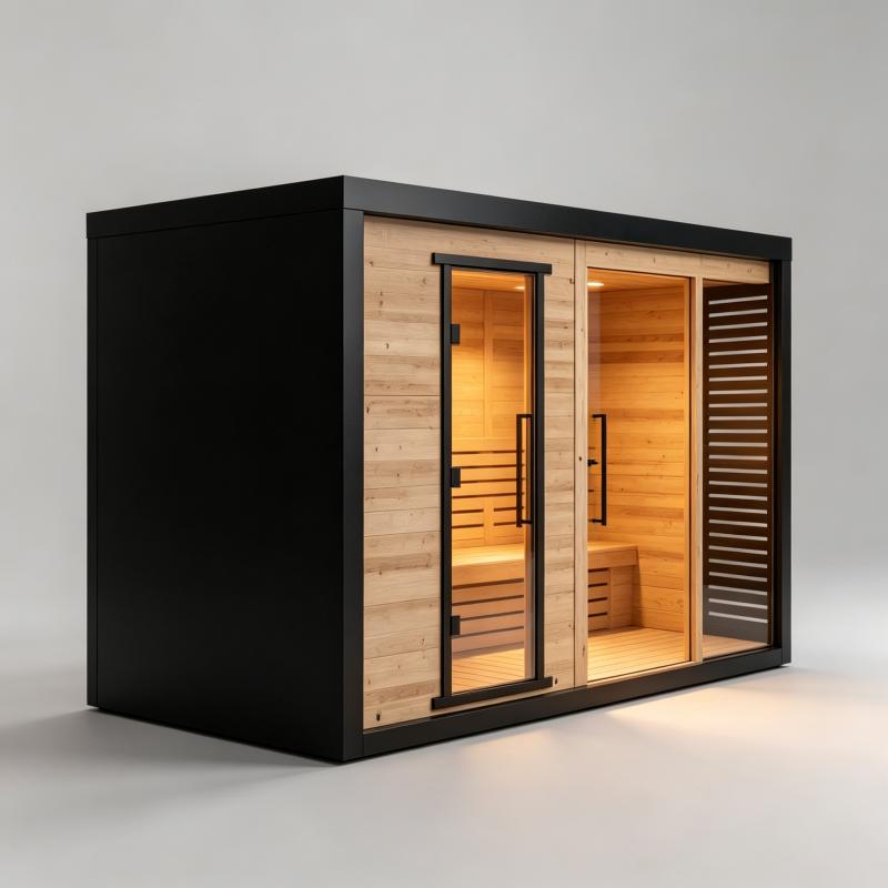 Customized Wooden Sauna Room I - Wellness Resort Spa recension och pris