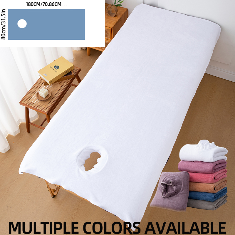 1Pc Beauty Bed Sheet with Hole - Spa And Wellness Center recension och pris