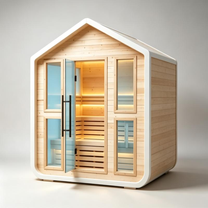 Custom Luxury Sauna Cabin Soli - Wellness Spa With Hotel recension och pris