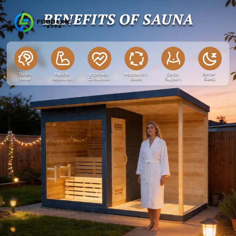 Customized Outdoor Sauna House - Wellness Resort Spa recension och pris