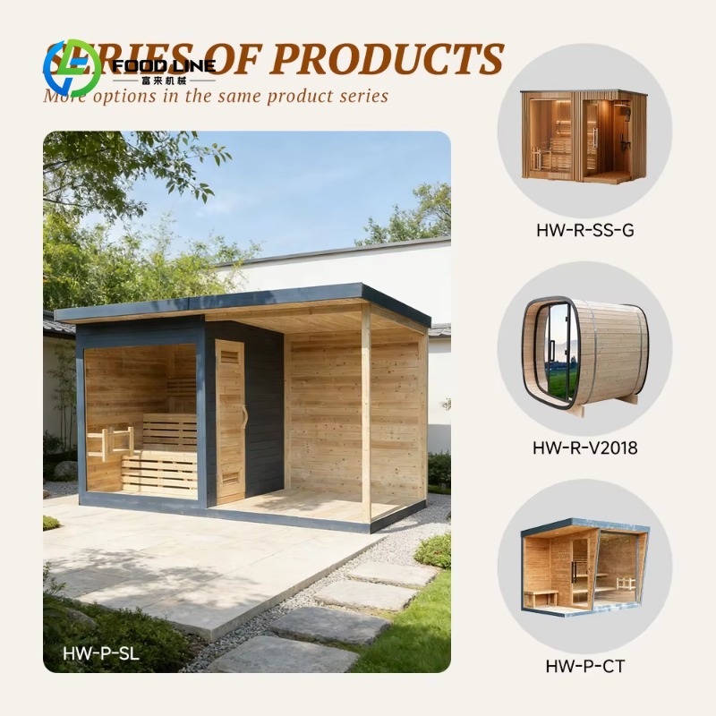 Customized Outdoor Sauna House - Wellness Resort Spa recension och pris
