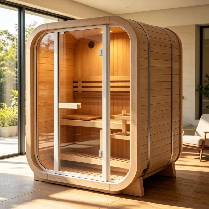 Large Custom Sauna Room Solid  - Wellness Spa With Hotel recension och pris