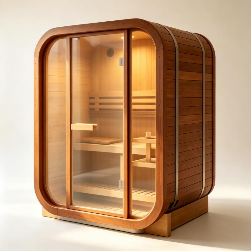 Large Custom Sauna Room Solid  - Wellness Spa With Hotel recension och pris