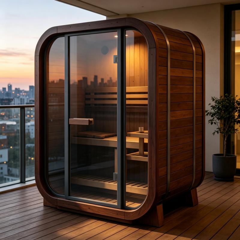 Large Custom Sauna Room Solid  - Wellness Spa With Hotel recension och pris