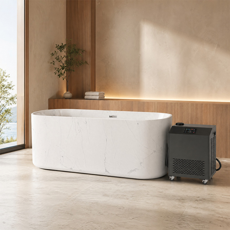 Acrylic Cold Plunge Tub Marble - Wellness Spa With Hotel recension och pris