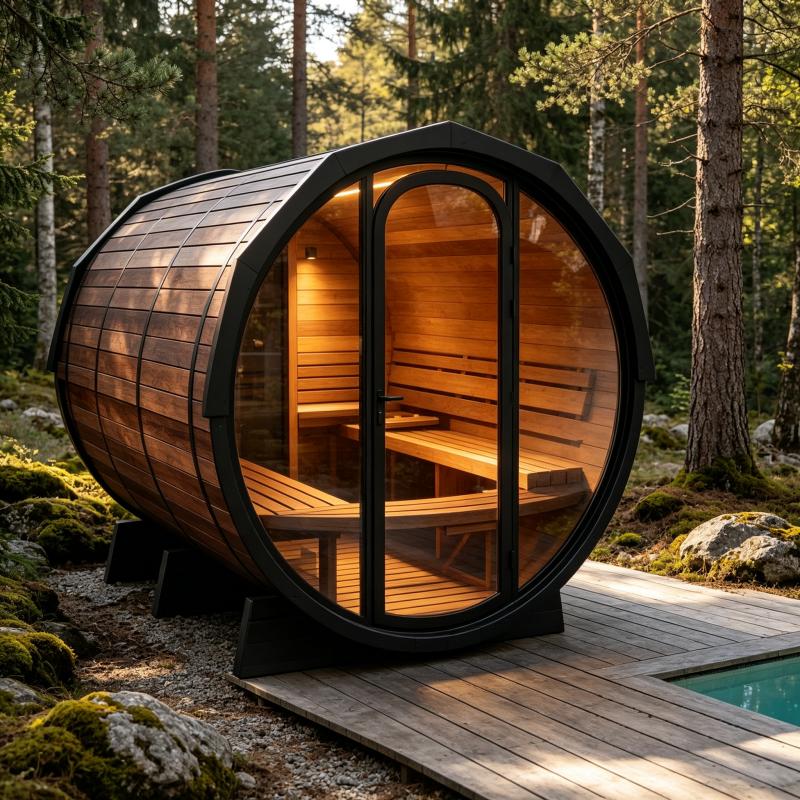 Premium Sauna Room Custom Size - Wellness Spa With Hotel recension och pris