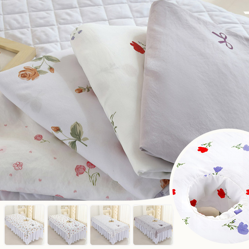 Printed Face Hole Massage Tabl - Spa And Wellness Center recension och pris