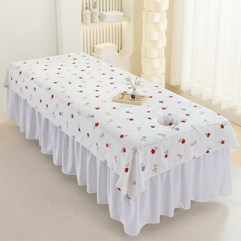Printed Face Hole Massage Tabl - Spa And Wellness Center recension och pris