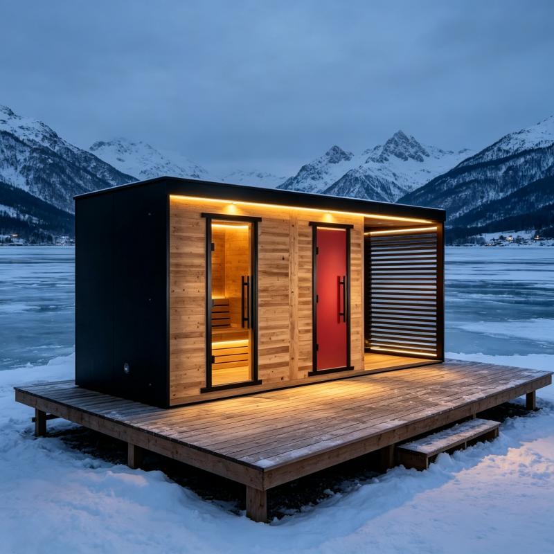 Customized Wooden Sauna Room I - Wellness Resort Spa recension och pris